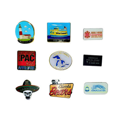 Wholesale Metal Pins Glitter Brooch Anime Hard Enamel pin Soft Lapel Badge Custom Enamel Pin