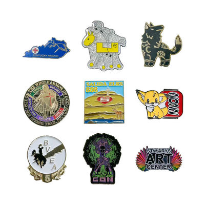 কেনা কারখানা আপনার ব্যক্তিগতকৃত লোগো কাস্টমাইজ করুন ধাতু কারুশিল্প নরম এনামেল কাপড় পিন online manufacture