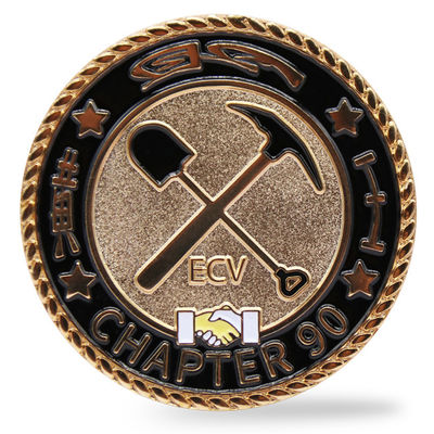 কেনা সঞ্চয়পত্রের জন্য স্বর্ণ ধাতুপট্টাবৃত নরম এনামেল কাস্টম মুদ্রা 2 ইঞ্চি স্মারক চ্যালেঞ্জ মুদ্রা online manufacture