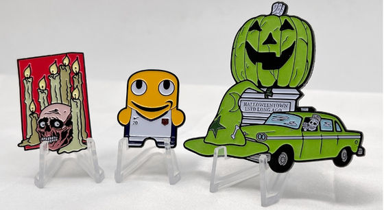 কেনা মেটাল 1.5 ইঞ্চি নরম এনামেল ল্যাপেল পিন ব্যাজ মেটাল হার্ড কাস্টম মেটাল পিন ব্যাজ online manufacture