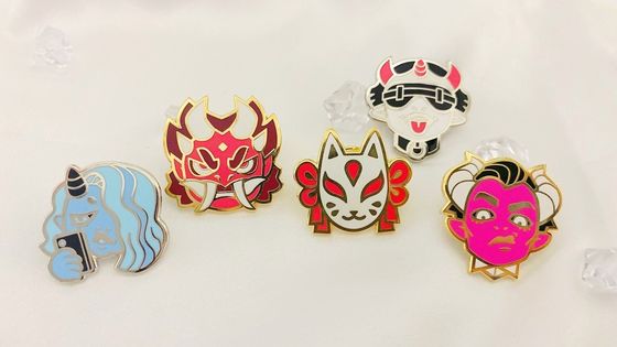 Iron Zinc Alloy Custom Lapel Pins Animal  Customized Lapel Pins With Your Logo
