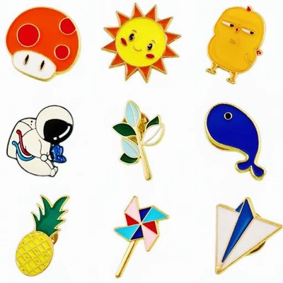 কেনা ফ্যাক্টরি কাস্টম ল্যাপেল পিন লোগো 2d 3D হার্ড সফট এনামেল পিন প্রস্তুতকারক কোন সর্বনিম্ন অর্ডার কার্টুন জিঙ্ক অ্যালয় মেটাল ব্যাজ online manufacture