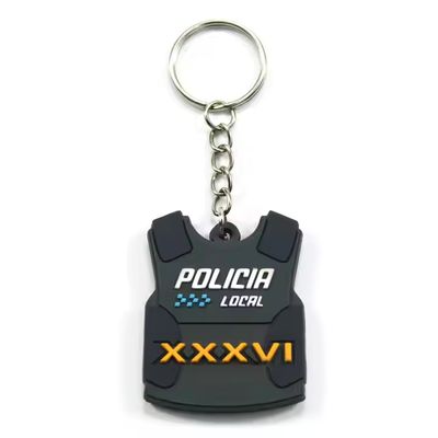 কেনা Promotional Keyring Custom 3d/2D Logo Letters PVC Rubber KeyChains Custom Logo Cartoon Cute Keychains online manufacture