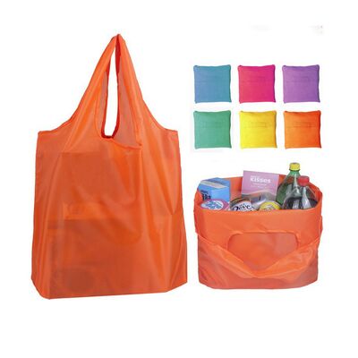 ভালো দাম Wholesale Polyester Foldable Shopping Bag - Lightweight Reusable Grocery Bag Custom Logo for Supermarket অনলাইন