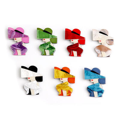 কেনা কাস্টম কার্টুন অ্যাক্রিলিক পিন প্রিন্টেড লোগো এবং নাম, চুলের ক্লিপ বা চৌম্বকীয় ব্যাজ স্টাইলিশ সজ্জার জন্য online manufacture