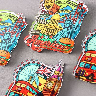 কেনা প্রচারমূলক কাস্টম এক্রাইলিক চৌম্বক ️ এনিমে ডিজাইন ফ্রিজ চৌম্বক পাইকারি স্যুভেনির এবং উপহারের জন্য মুদ্রিত online manufacture