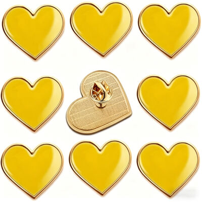 কেনা স্বনির্ধারিত এনামেল ল্যাপেল পিনগুলি স্বর্ণের ধাতু এবং মিষ্টি নকশা সহ পাইকারি ব্যাজ প্রস্তুতকারকের ধাতব প্রতীক। online manufacture