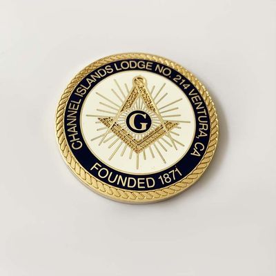 স্মারক অনুষ্ঠানের জন্য কাস্টমাইজযোগ্য ডিজাইনের সাথে 3 ডি খোদাই জিংক খাদ কাস্টম মুদ্রা