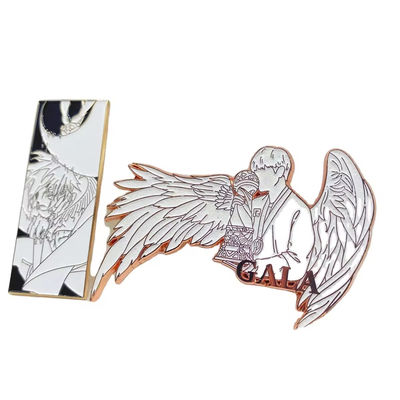 ধাতু গ্রাহক আকার ব্যক্তিগতকৃত এনামেল পিন অর্ডার পিন লোগো 0.5in সঙ্গে