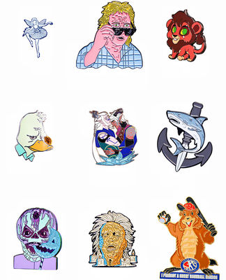 ভালো দাম অ্যানিমে ও কার্টুনের জন্য গ্লিটার ফিনিশ সহ কাস্টম সফট এনামেল পিন - ব্যক্তিগতকৃত মেটাল ব্যাজ অনলাইন