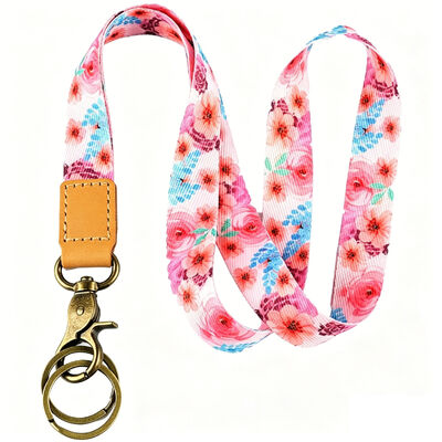 High quality polyester printed lanyards are durable and perfect for promotional giveaways.