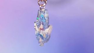 ব্যক্তিগতকৃত সস্তা হলোগ্রাফিক এক্রাইলিক চার্ম কাস্টম এক্রাইলিক এনিমে কীচেন