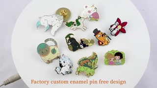 উচ্চ মানের অভদ্র হাইপ বিস্ট টাইগার লায়ন প্রাণী রঙ্গিন মেটাল এনামেল পিন